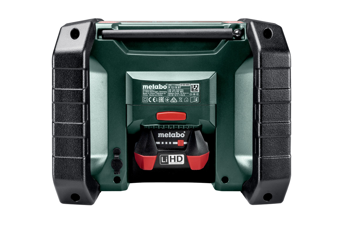 Radio 12-18 V R 12-18 DAB BT - METABO - 600778850