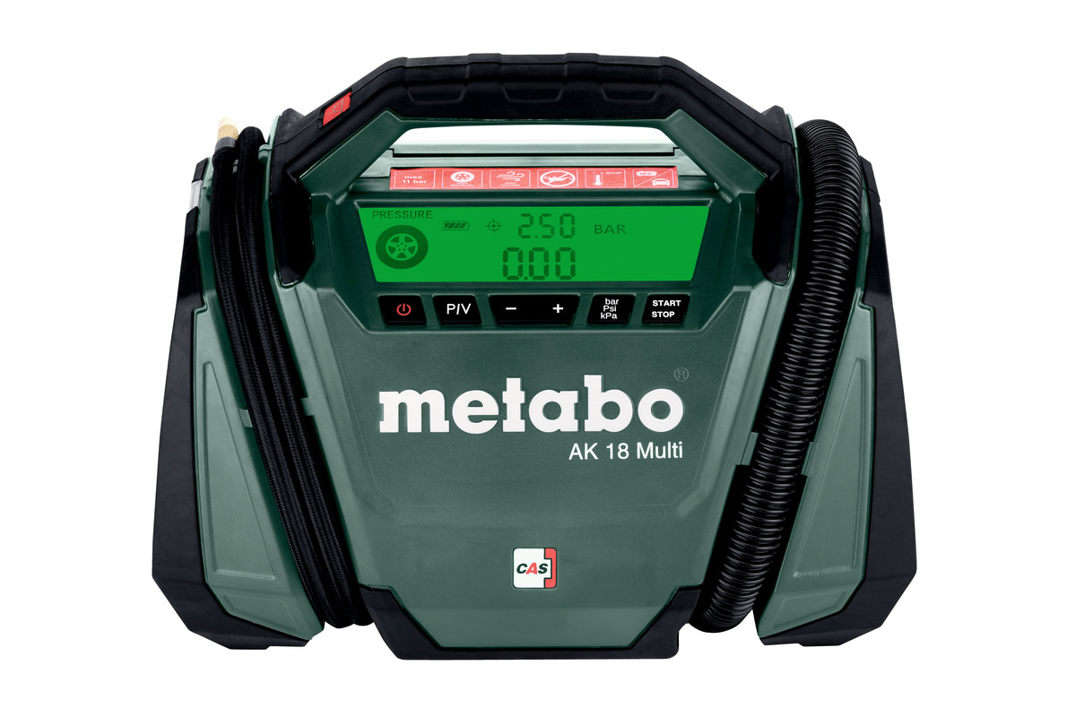 Compresseur-Gonfleur 18 V AK 18 Multi - METABO - 600794850