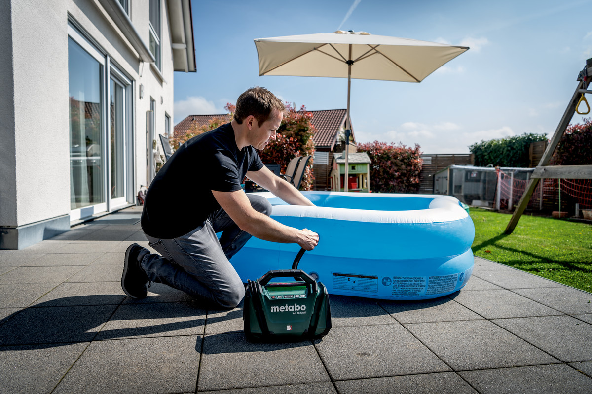 Compresseur-Gonfleur 18 V AK 18 Multi - METABO - 600794850