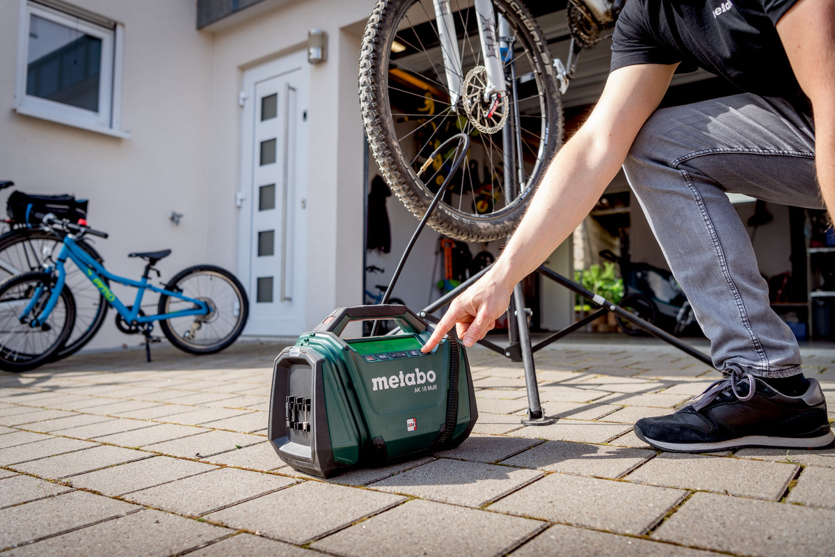 Compresseur-Gonfleur 18 V AK 18 Multi - METABO - 600794850