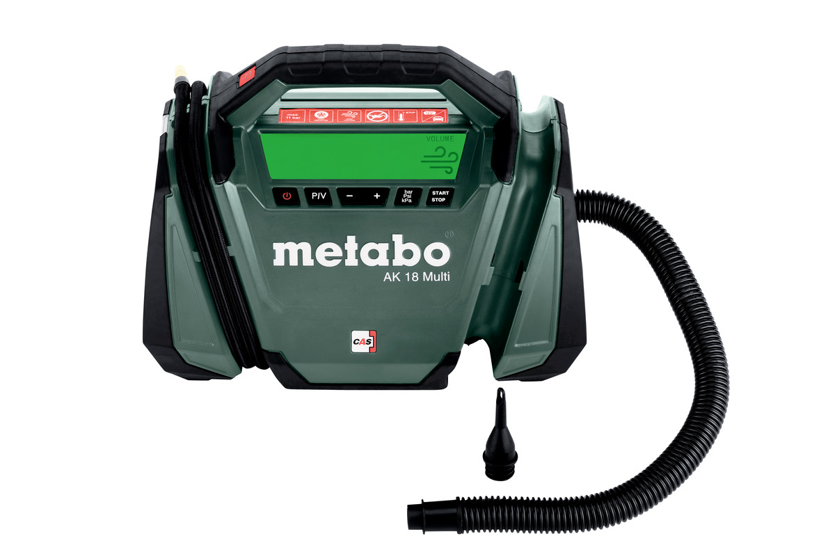 Compresseur-Gonfleur 18 V AK 18 Multi - METABO - 600794850