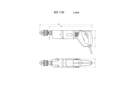 Perceuse BDE 1100 - METABO - 600806000