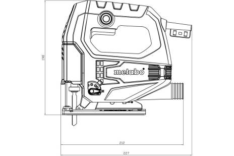 Scie sauteuse STEB 65 Quick avec coffret - METABO - 601030500