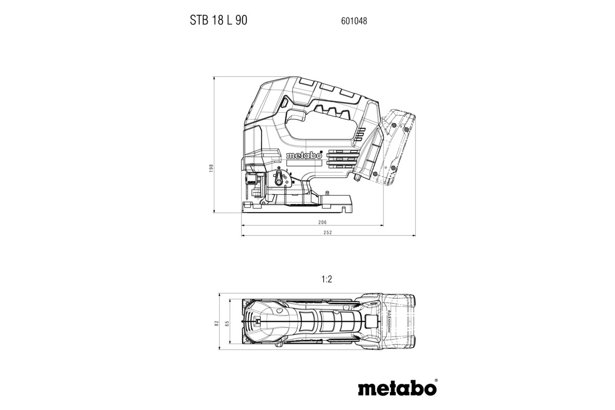 Scie sauteuse 18 V STB 18 L 90 - METABO - 601048840