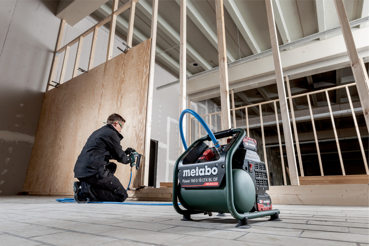Compresseur METABO batterie 18V 8bar Power 160-5 18 LTX BL OF 601521850