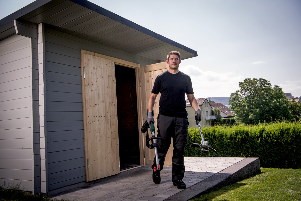 Coupe bordure  18 V RTD 18 LTX BL 30  - poignée en D - METABO - 601720850