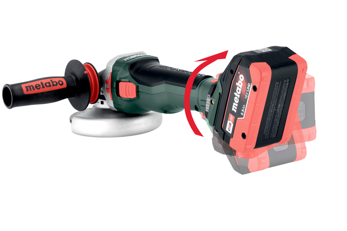 Meuleuse 125 mm 18 V WPBA 18 LTX BL 15-150 Quick DS - METABO - 601745840
