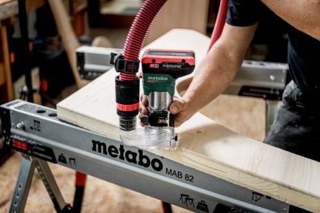 Affleureuse 18V FMV 18 LTX BL 8 avec MetaBox - METABO - 601742840