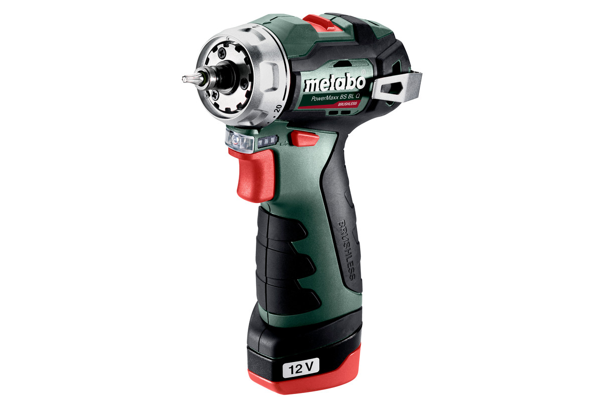 Perceuse visseuse 12 V PowerMaxx BS BL Q - METABO - 601749500