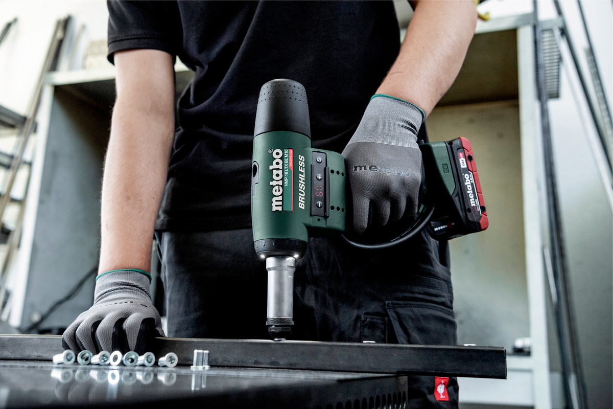Riveteuse 18 V NMP 18 LTX BL M10  - METABO - 601788840