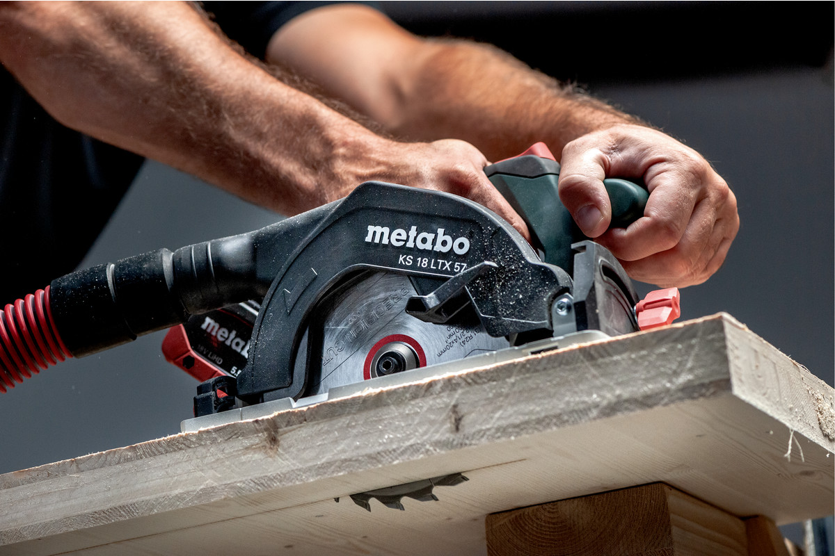 Scie circulaire 18 V KS 18 LTX 57 - METABO - 601857840