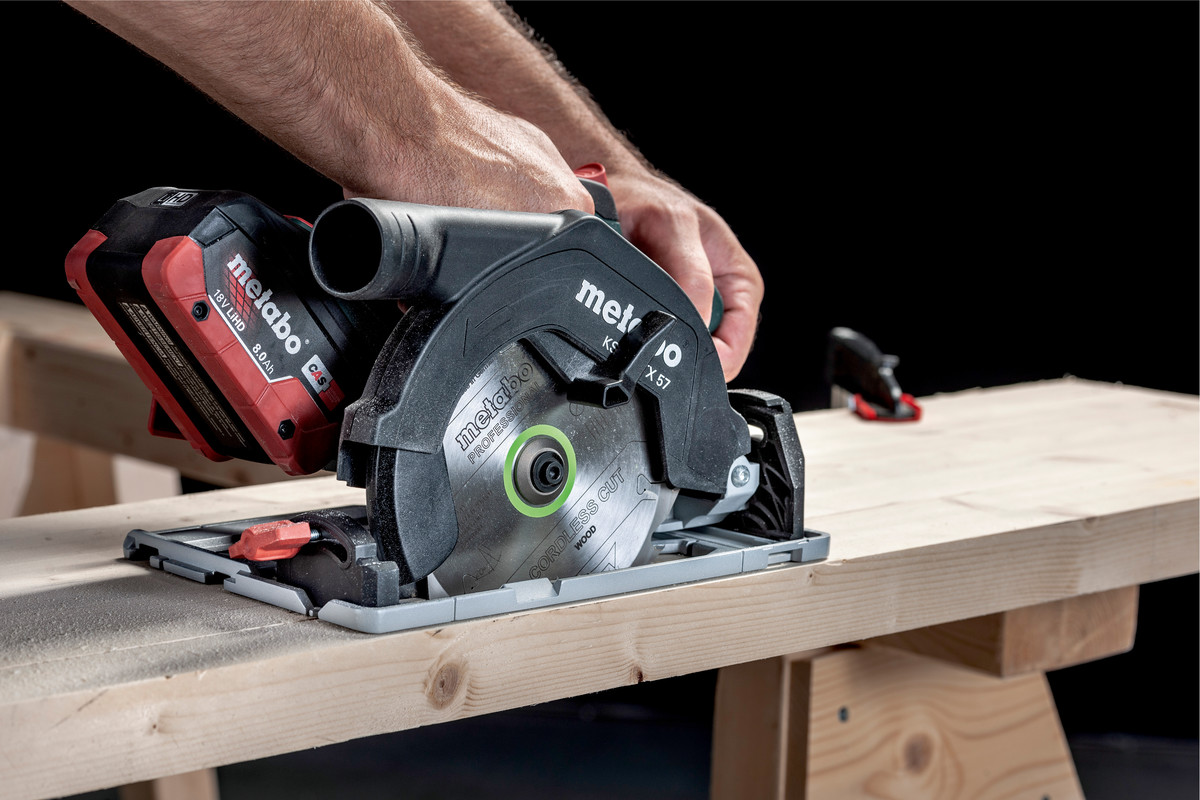 Scie circulaire 18 V KS 18 LTX 57 - METABO - 601857840