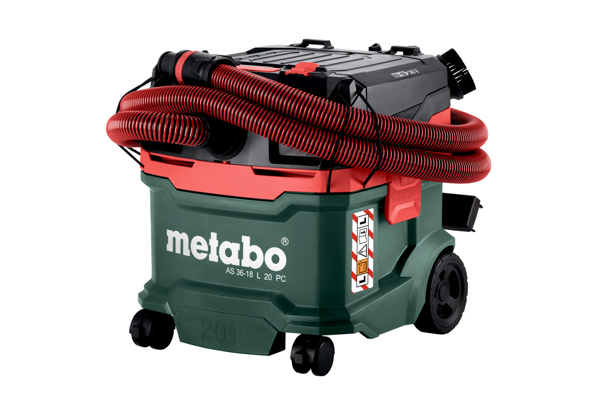 Aspirateur 18 V AS 36-18 L 20 PC - METABO - 602071850