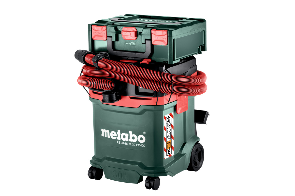 Aspirateur 18 V ASR 36-18 H 30 PC CC - METABO - 602075850
