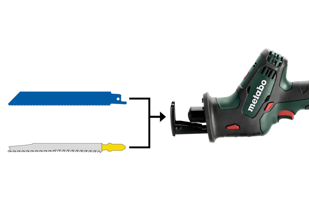 Scie sabre 18 V SSE 18 LTX Compact - METABO - 602266500
