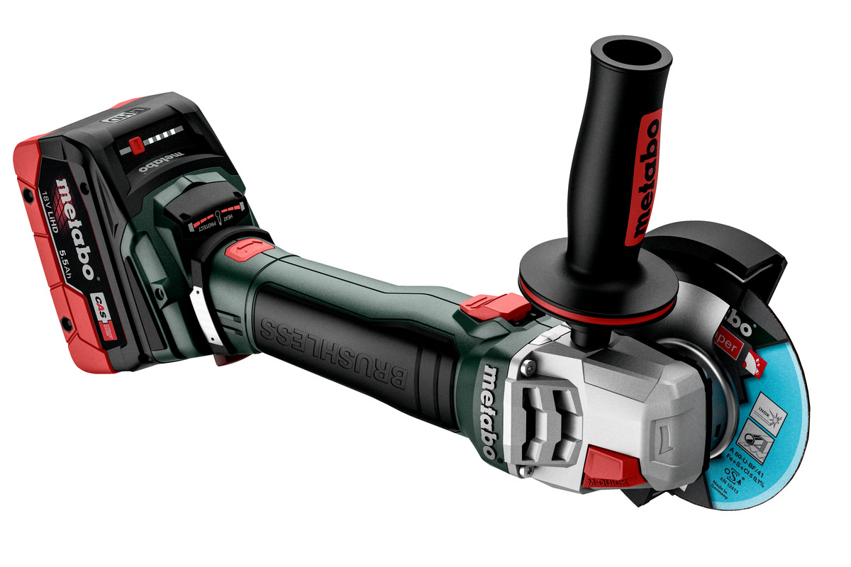 Meuleuse 125 mm 18 V WB 18 LT BL 11-125 Quick  - METABO - 613054660