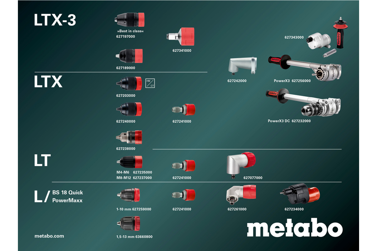 Perceuse visseuse 18 V BS 18 L BL Q  - METABO - 613156500