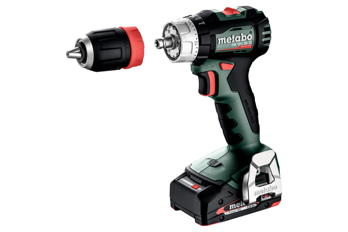 Perceuse à percussion 18 V SB 18 L BL Q - METABO - 613158500