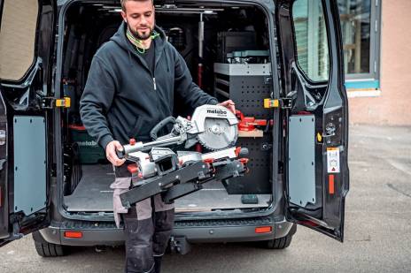 Scie à onglets radiale  KGS 254 M - METABO - 613254000