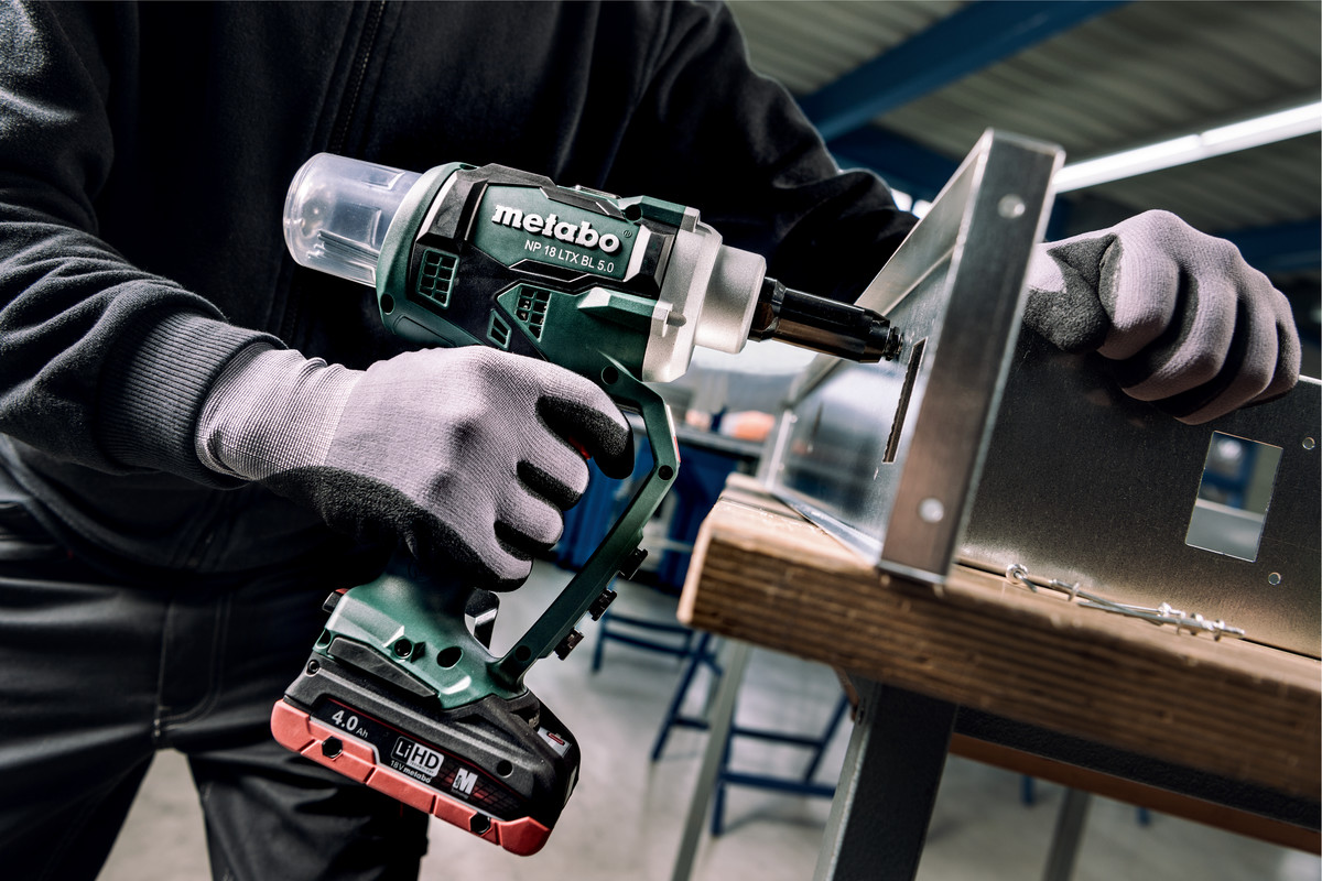 Riveteuse 18 V NP 18 LTX BL 5.0 - METABO - 619002800