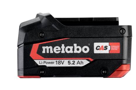 Batterie Li-Power 18 V - 5,2 Ah - METABO - 625028000