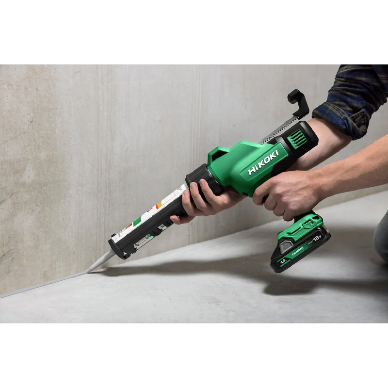 Pistolet à mastic 18V Li-ion - sans batterie ni chargeur - 300/400ml  HIKOKI - AC18DAW4Z