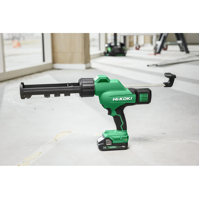 Pistolet à mastic 18V Li-ion - sans batterie ni chargeur - 300/400ml  HIKOKI - AC18DAW4Z