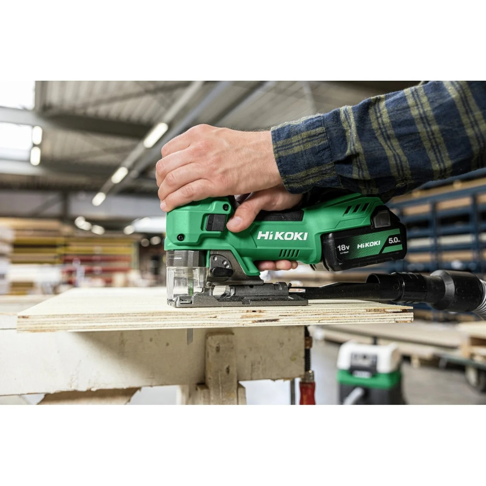 Scie sauteuse 135mm 18V li-ion - sans batterie ni chargeur - HIKOKI - CJ18DBW2Z