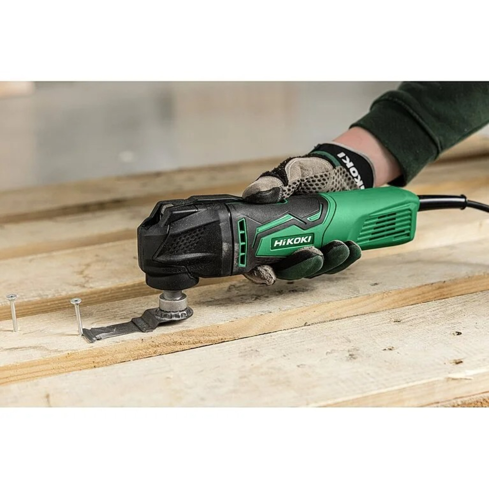 Multi-tool 350w 3,2° - mode auto. + accessoires - HIKOKI - CV350V2W1Z