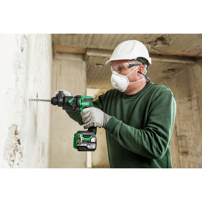 Perforateur SDS+ 18mm Brushless 18V 5Ah Compact Li-ion HitCase II - HIKOKI - DH18DPBWPZ