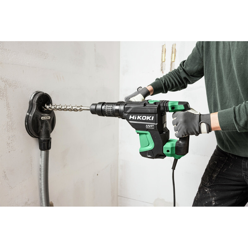 Perfo-burineur SDS Max 40mm 1150W 9,0J Brushless - UVP - RFC - coffret - HIKOKI - DH40MEY2WSZ