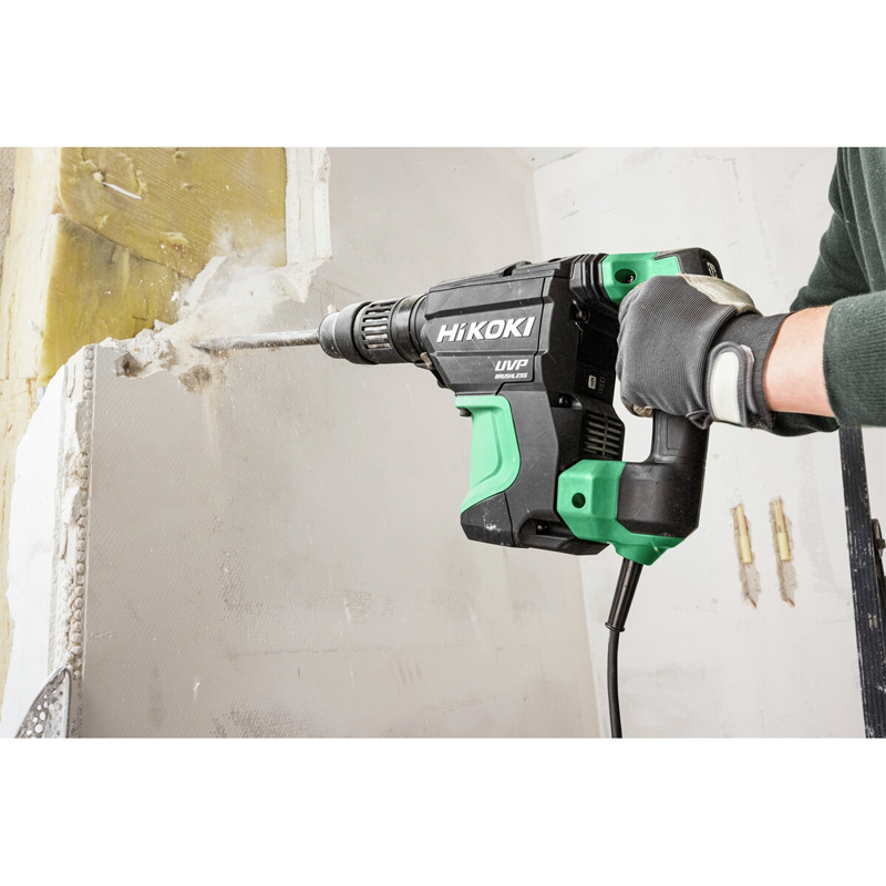 Perfo-burineur SDS Max 40mm 1150W 9,0J Brushless - UVP - RFC - coffret - HIKOKI - DH40MEY2WSZ