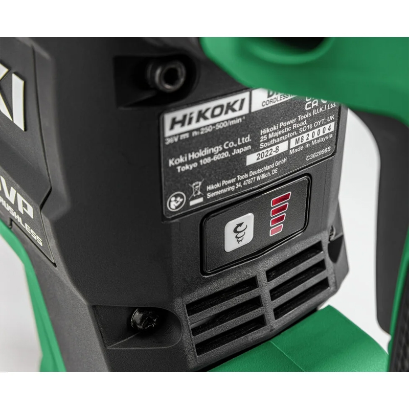Perfo-burineur SDS Max 40mm 1150W 9,0J Brushless - UVP - RFC - coffret - HIKOKI - DH40MEY2WSZ