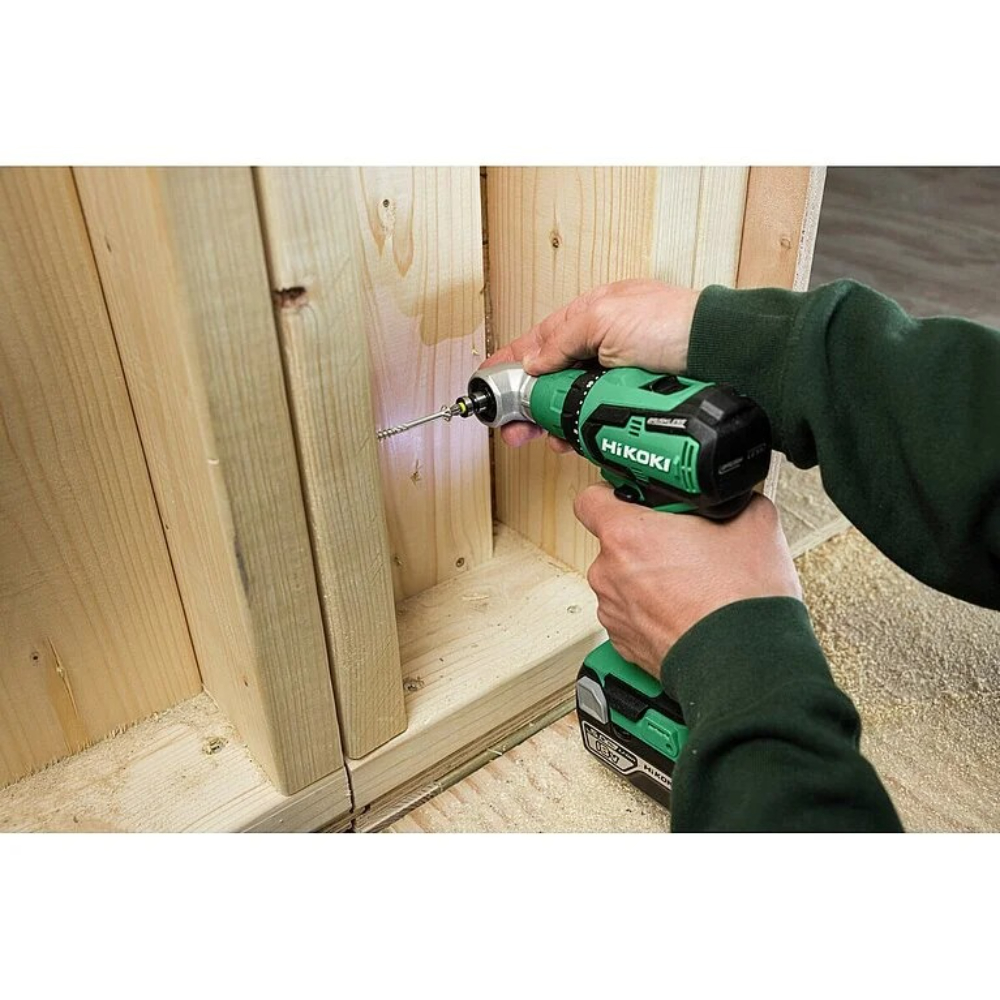 Perceuse visseuse 55Nm 18V - sans batterie ni chargeur - HITCASE - HIKOKI - DS18DDQW2Z