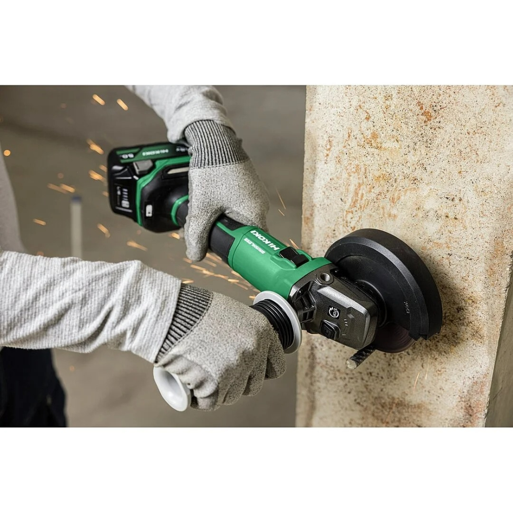 Meuleuse Ø125mm 18V Brushless avec interrupteur autobloquant - HIKOKI - G1813DEWQZ