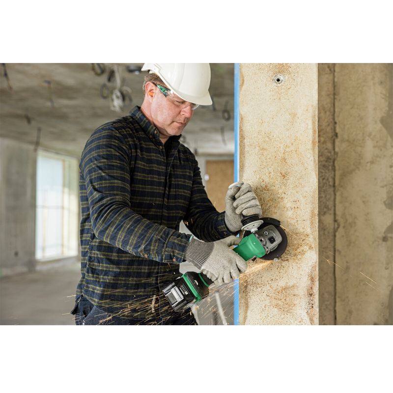 Meuleuse ø125mm 36V Brushless - vit.varable - frein - inter.autobloquant - sans batterie ni chargeur - HIKOKI - G3613DVEW2Z