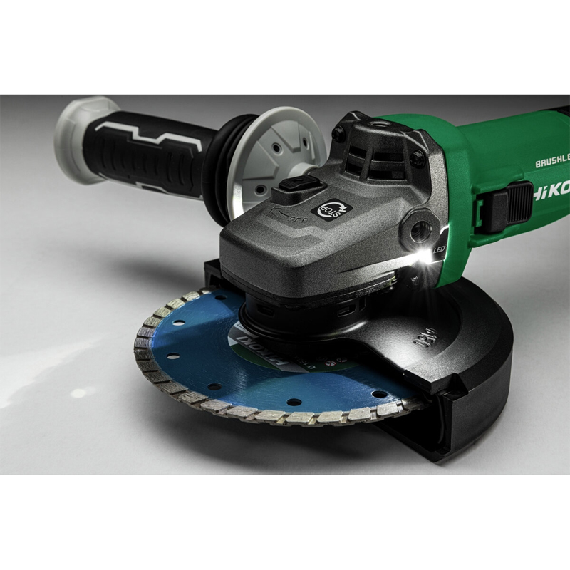 Meuleuse 150 mm à interrupteur à palette et vitesse variable sans balais 36 V - sans batterie ni chargeur - HIKOKI - G3615DVEW2Z