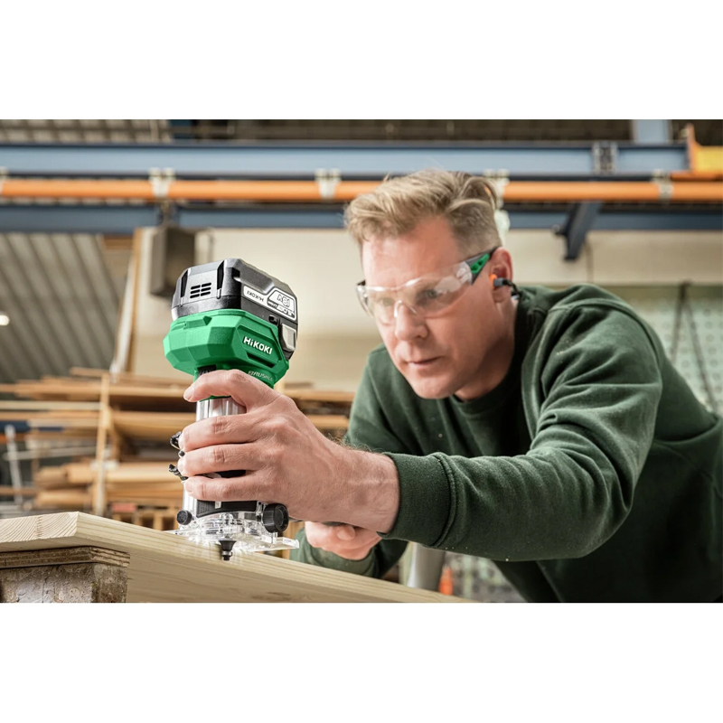 Affleureuse pince 6/8mm - 18v brushless - sans batterie ni chargeur - HIKOKI - M1808DAW2Z