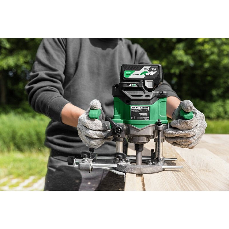 Défonceuse 36V Brushless - Pince 12mm - sans batterie ni chargeur - HIKOKI - M3612DAW2Z