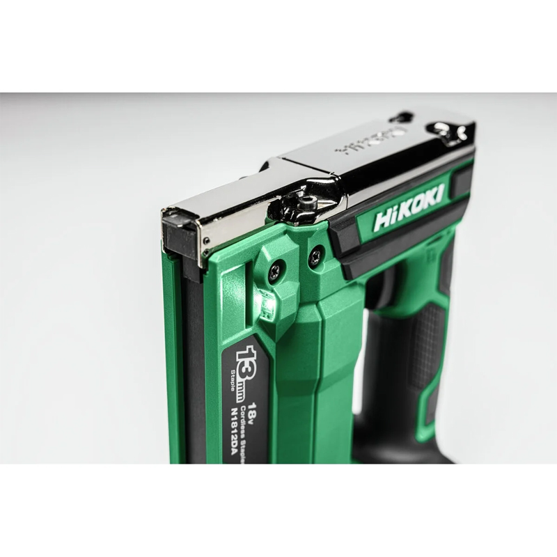 Agrafeuse finition 18V larg.12mm - L.6 à13mm - sans batterie ni chargeur - HIKOKI - N1812DAW4Z