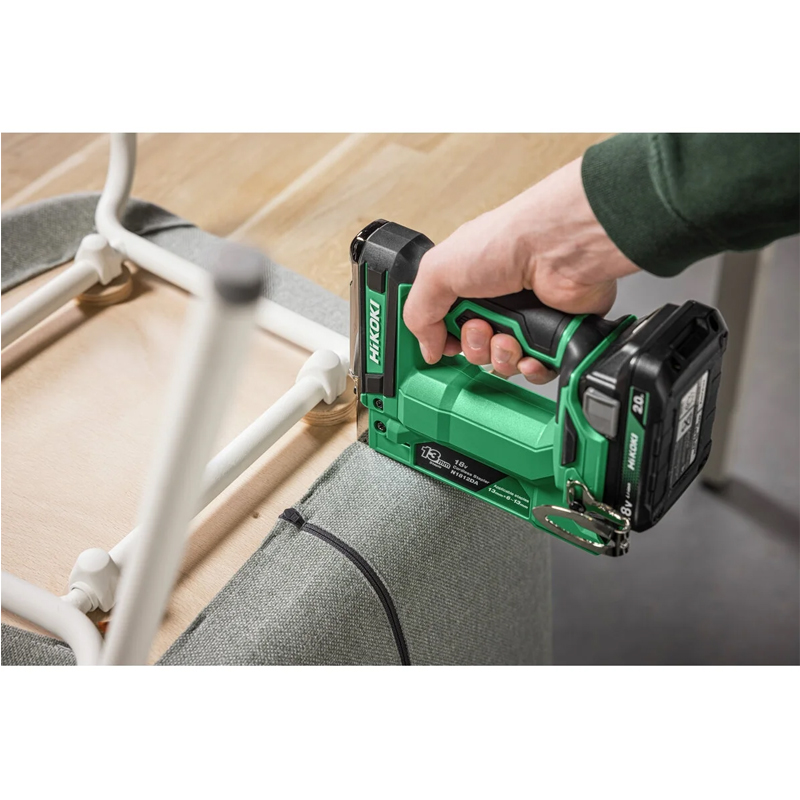 Agrafeuse finition 18V larg.12mm - L.6 à13mm - sans batterie ni chargeur - HIKOKI - N1812DAW4Z