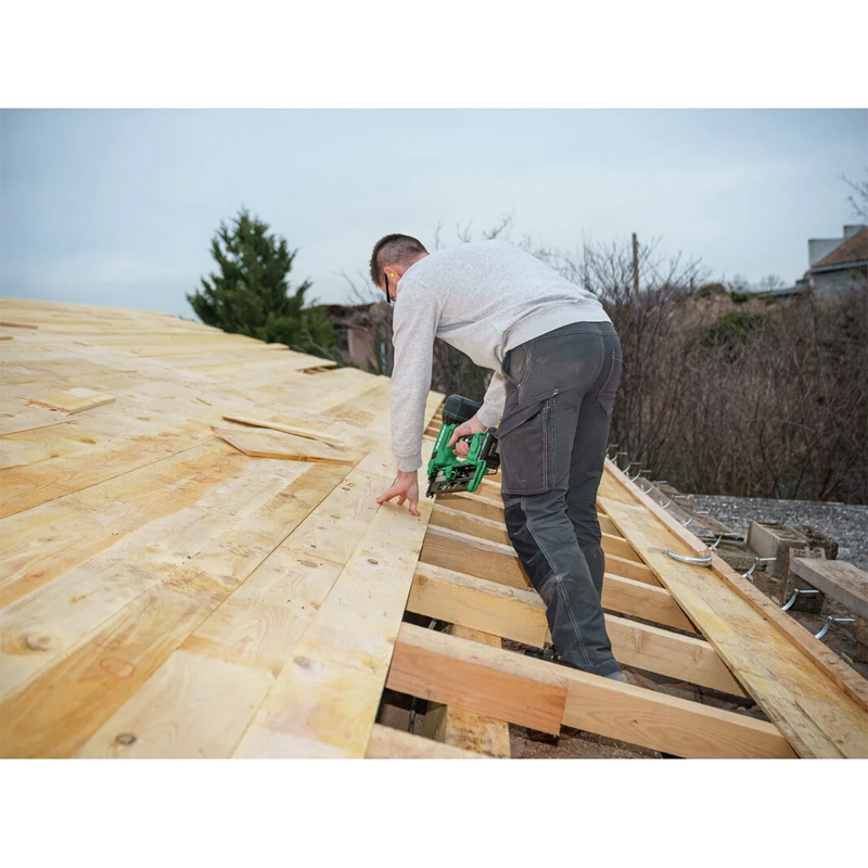 Cloueur 90mm 21°- 18v Li-ion Brushless - tête ronde bande plastique - sans batterie ni chargeur - HIKOKI - NR1890DRAW9Z