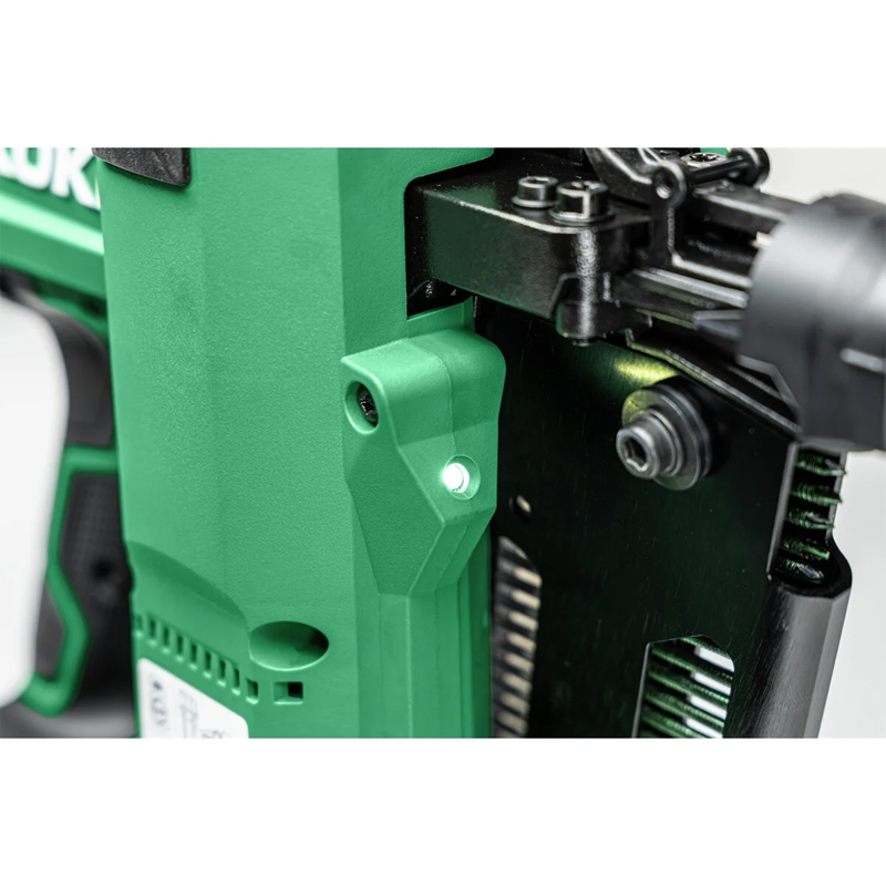 Cloueur 90mm 21°- 18v Li-ion Brushless - tête ronde bande plastique - sans batterie ni chargeur - HIKOKI - NR1890DRAW9Z