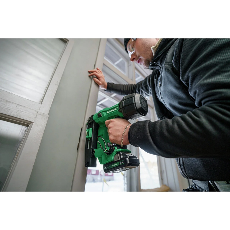 Cloueur finition 25-65mm - 18v 2,0ah (bsl1820m) li-ion brushless - brads-droits gauge 16 - HIKOKI - NT1865DSAWXZ