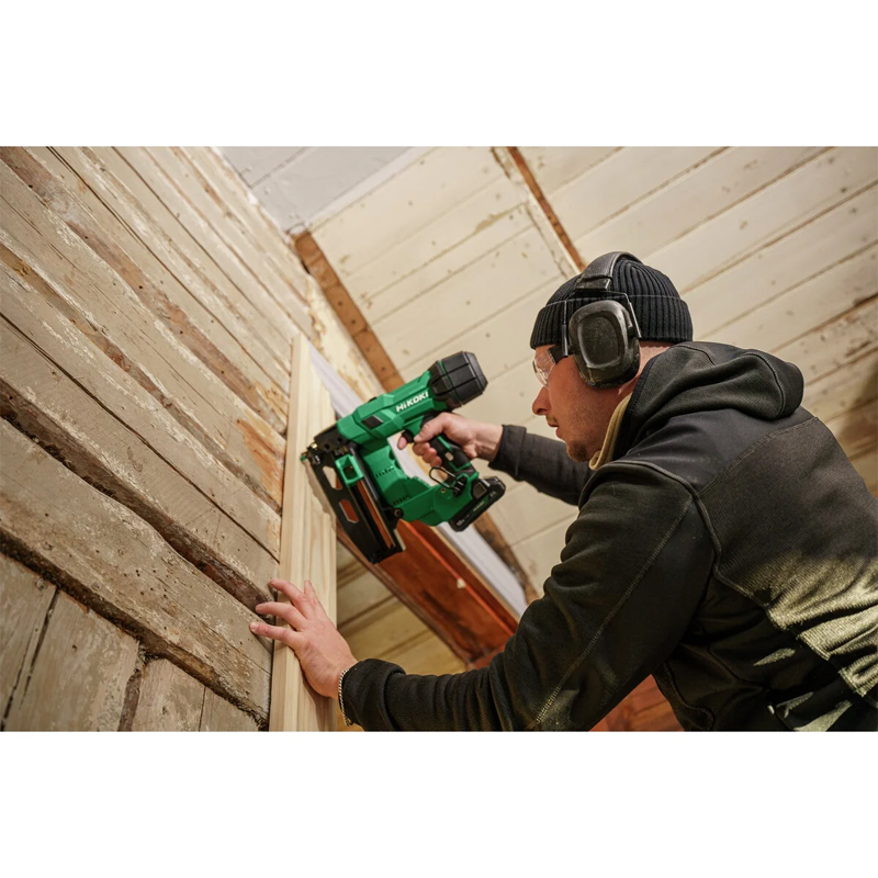 Cloueur finition 25-65mm - 18v 2,0ah (bsl1820m) li-ion brushless - brads-droits gauge 16 - HIKOKI - NT1865DSAWXZ