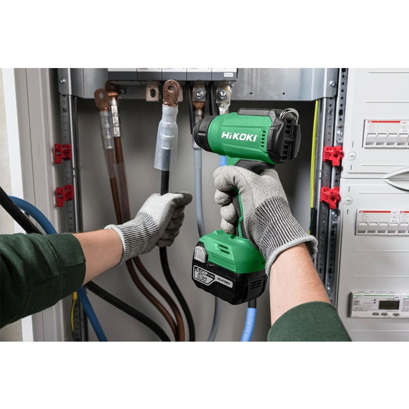 Décapeur thermique 18V Li-ion - sans batterie ni chargeur - 550°c - écran LCD - 3 buses - HIKOKI - RH18DAW2Z