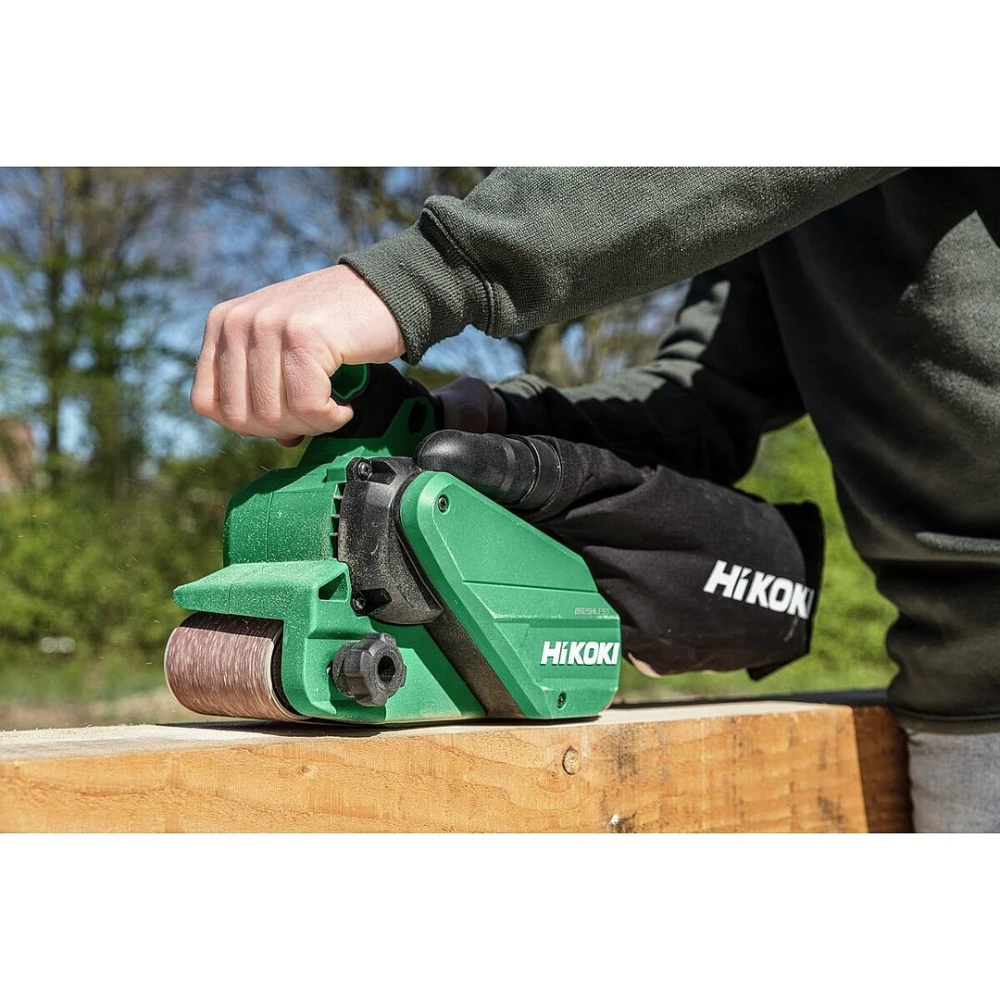 Ponceuse à bande 75x533mm 36V MultiVolt sans batterie ni chargeur - HIKOKI - SB3608DAW4Z