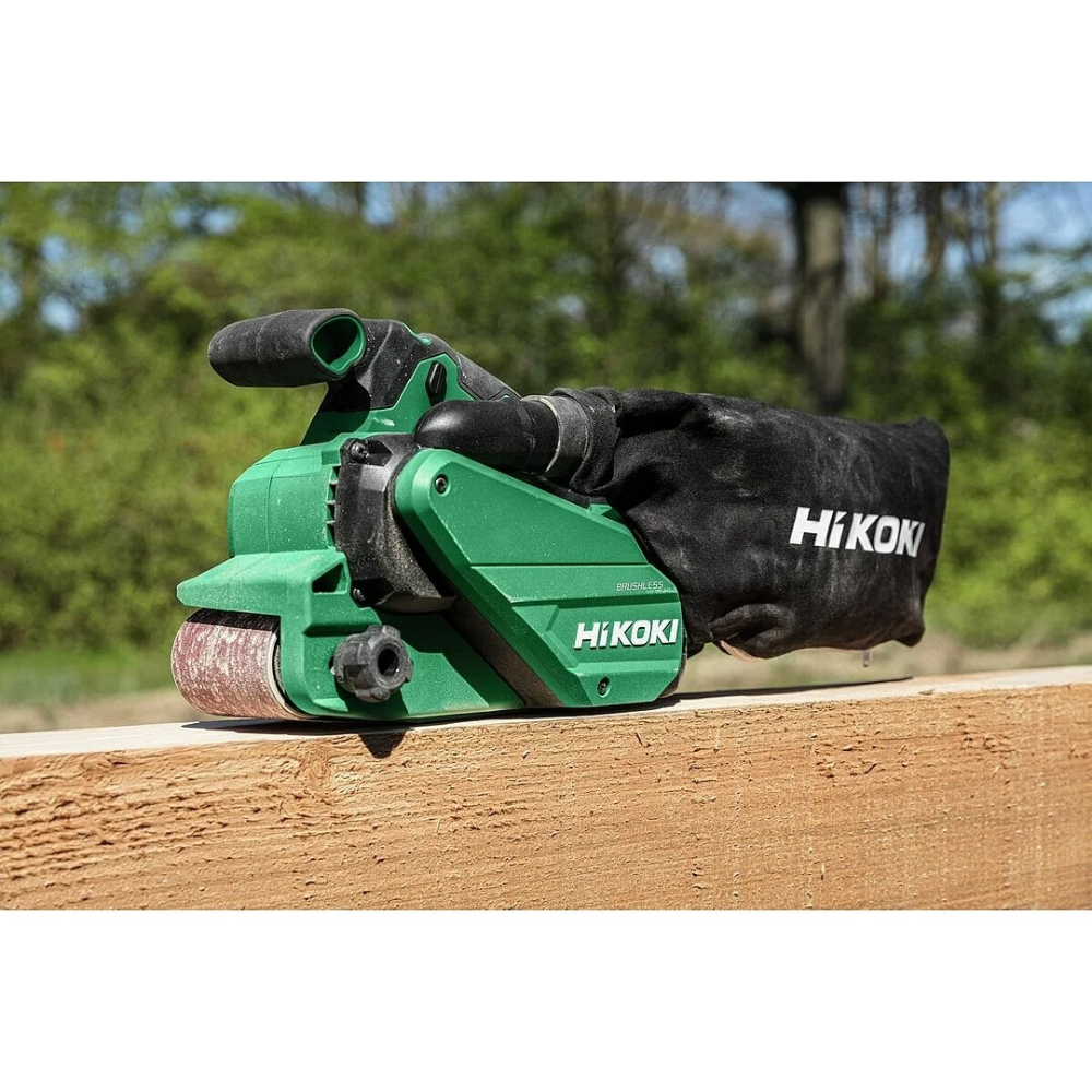 Ponceuse à bande 75x533mm 36V MultiVolt sans batterie ni chargeur - HIKOKI - SB3608DAW4Z