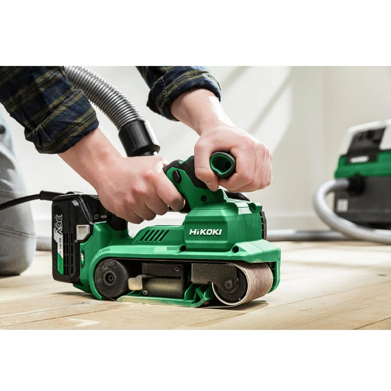 Ponceuse à bande 36V 2,5Ah - 76 x 533 mm - HIKOKI - SB3608DAWPZ