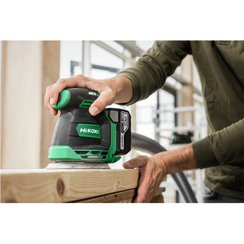 Ponceuse excentrique 18V Li-ion Brushless ø125mm - sans batterie ni chargeur - HIKOKI - SV1813DAW2Z